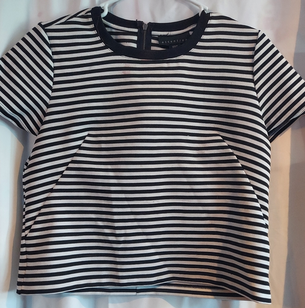 Stripped crop top